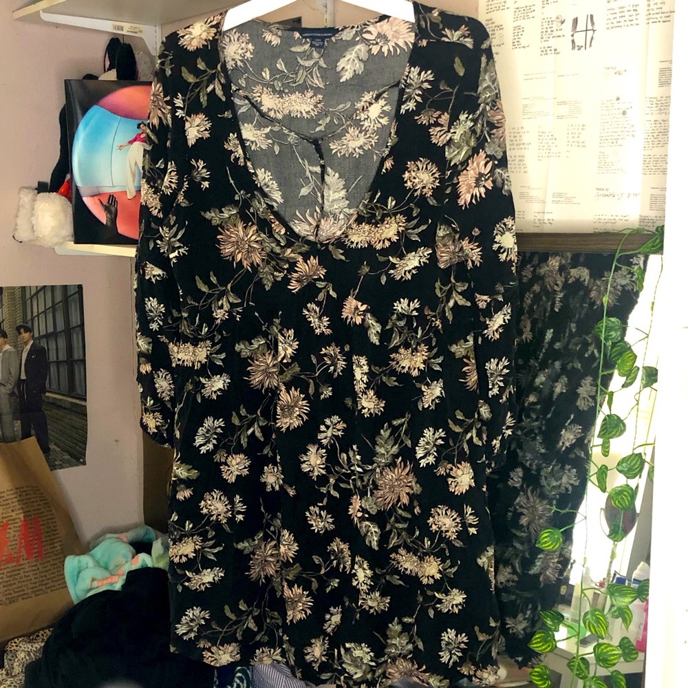 American Eagle Baby Doll Dress Size L